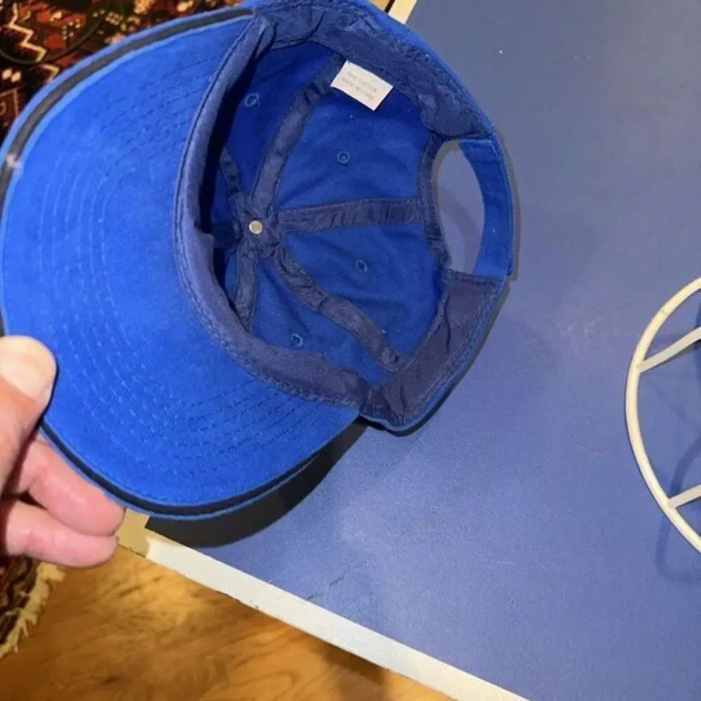 DALLAS MAVERICKS RELAX FIT ADJUSTABLE‎ STRAP CAP HAT ADIDAS ROUND LOGO BLUE